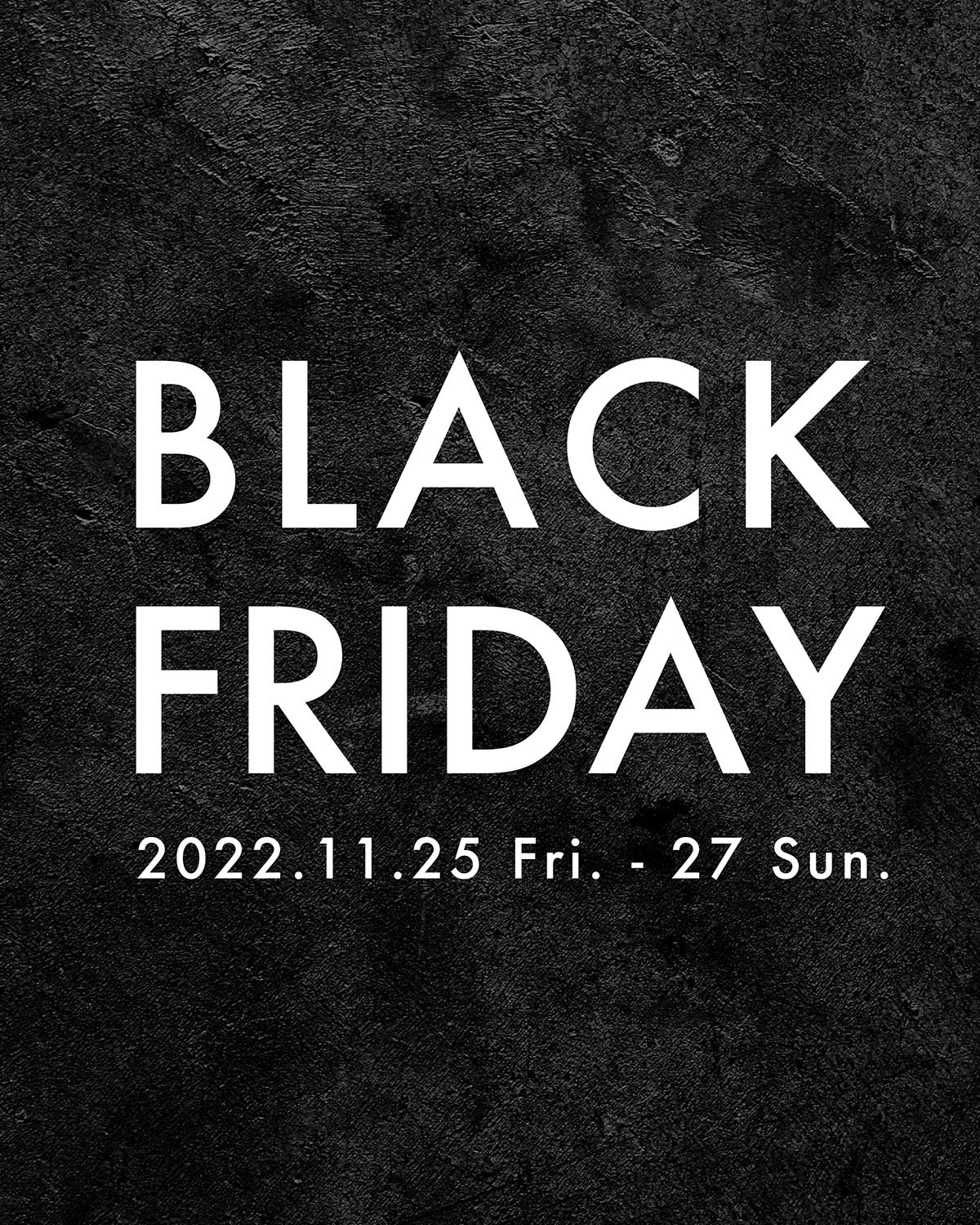 You are currently viewing JPN BLACK FRIDAY SALE＜11/25-27＞